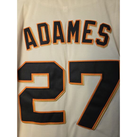 Willy Adames Giants Jersey No Brand Great Stiched Team Player Info Size S *note - Picture 2 of 10